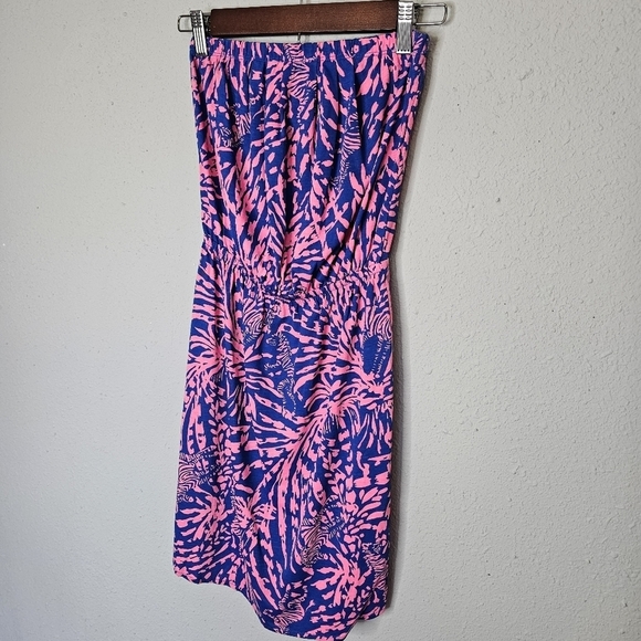 Lilly Pulitzer Rolling in the Grass Windsor Dress 100%‎ Pima Cotton Size XXS - Picture 9 of 10